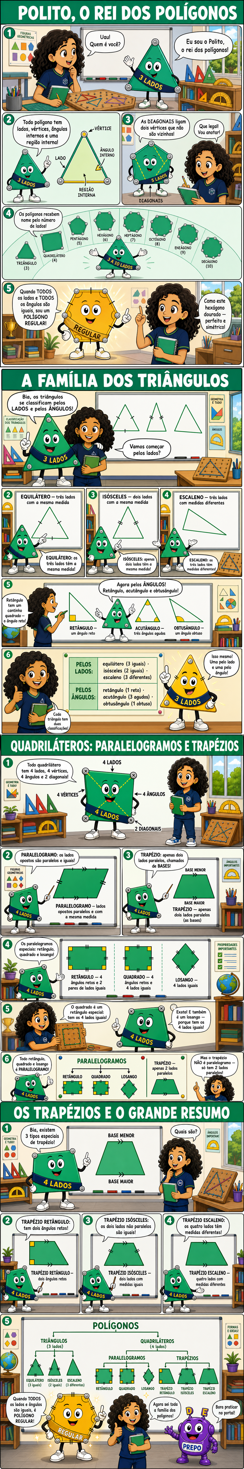 HQ Polígonos, Triângulos e Quadriláteros