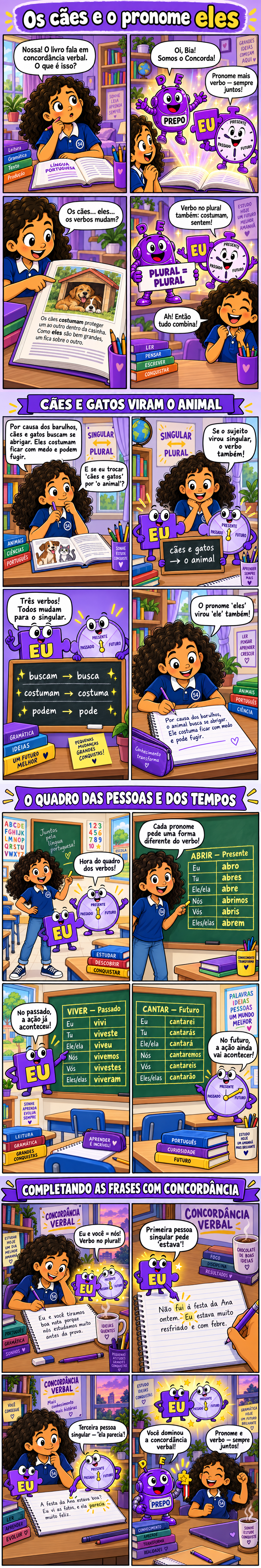 HQ Concordância entre Pronomes e Verbos