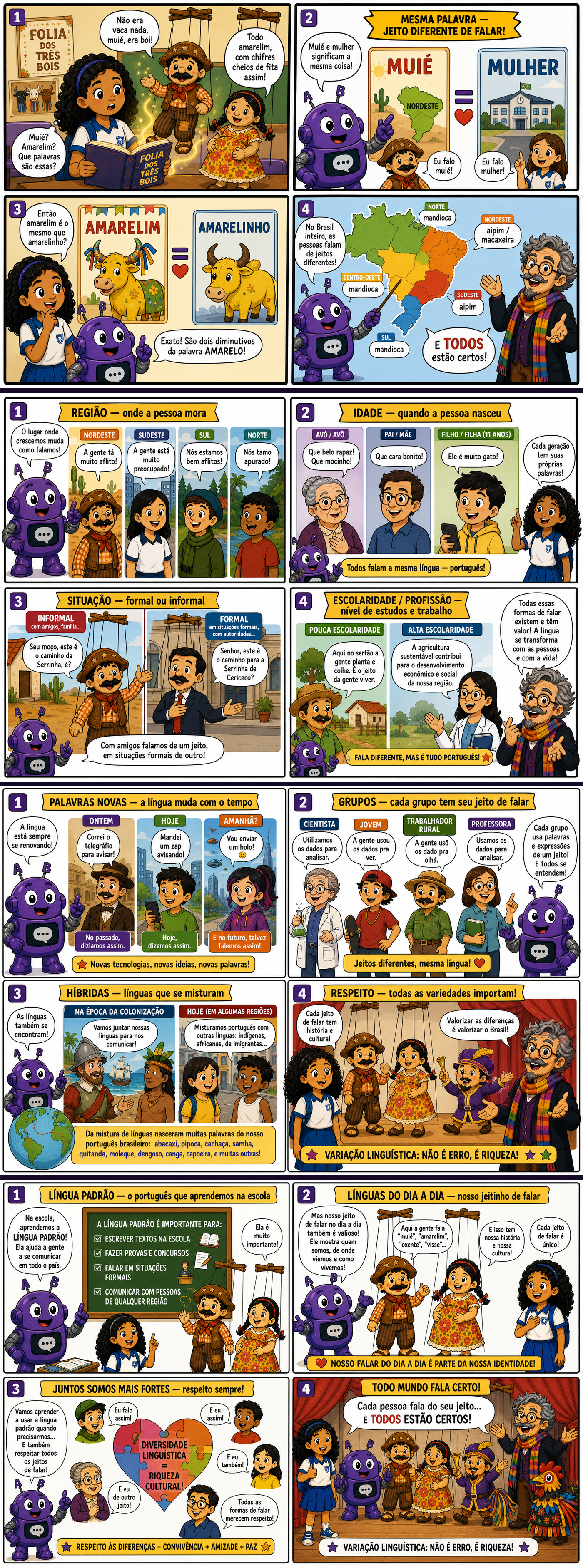 HQ Variação Linguística — Todo mundo fala certo!